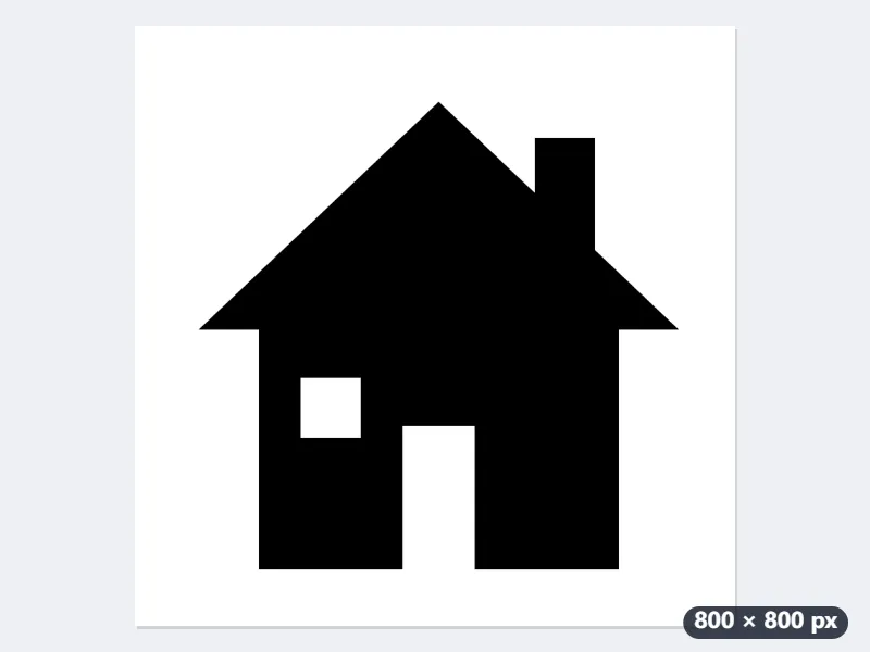 A house drawing turned into a 20 × 20 nonogram, with the answer page — Before