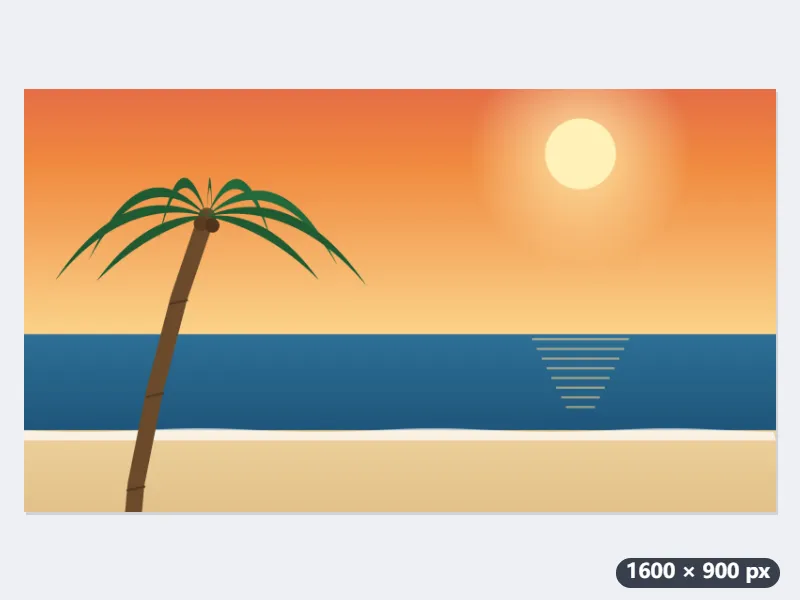 Una puesta de sol en Maspalomas, de 4032 × 3024 a 1600 × 900 para X — Después
